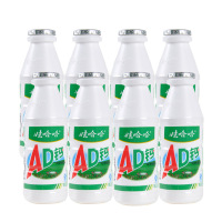 AD钙奶含乳饮品220g*12瓶整箱装酸甜奶饮品哇哈哈