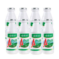 AD钙奶含乳饮品220g*20瓶整箱装酸甜奶饮品哇哈哈