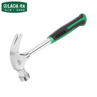 老A(LAOA)钢管柄羊角锤木工起钉锤子8oz LA715200