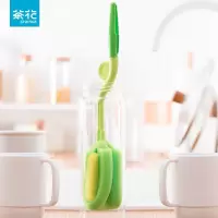 茶花 4422 转动海绵瓶刷 2个装(单位:个)