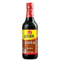 海天 酱油瓶装家用红烧凉拌蘸料酿造酱油厨房调料 500ml*12瓶