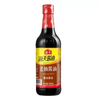 海天 酱油瓶装家用红烧凉拌蘸料酿造酱油厨房调料 500ml*12瓶