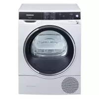 西门子(SIEMENS)进口干衣机热泵烘干机除菌除螨 全触控面板 WIFI控制WT47U6H00W