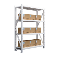 货架 鑫金虎/XINJINHU XJH-1408 四层 冷轧钢 白色