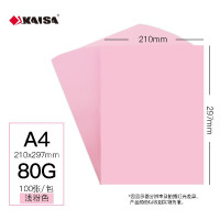凯萨(KAISA)彩色复印纸打印纸10色卡纸手工折纸
