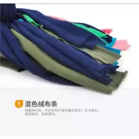 老式木杆绒布拖把墩布拖把圆头拖把[绒布]
