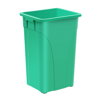 JUNXU 玻璃钢铝塑垃圾桶内桶内胆 玻璃钢长方形桶 颜色自选 31*25*43CM