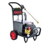 黑猫圣将商用洗车机工业高压清洗机高压水抢洗车水枪洗车店养殖场洗车水泵