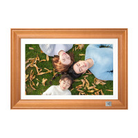 柯达(Kodak)数码相框14.1英寸高清电子相册触摸屏照片视频播放器(原木色32G)