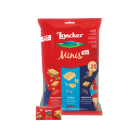 Loacker莱家 混合味迷你威化饼干200g