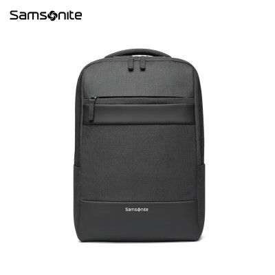 Samsonite/新秀丽双肩包男 商务时尚简约电脑包轻盈超大容量男士背包TX6*09002 黑色