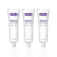 舒客+ 亮齿白牙膏(竹炭+天然珍珠)210克x3