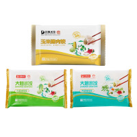 吴大娘水饺白菜猪肉饺300g+荠菜猪肉饺300g+玉米猪肉饺300g各一包共3包