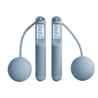 佑美(YOU MEI) 智能计数跳绳 无绳球大球/钢丝绳/带负重 蓝色*