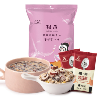 山义雨 粗首 葛果蔬谷物麦片(蔓越莓口味) 速食早餐冲饮食品营养粉代餐粥 350克