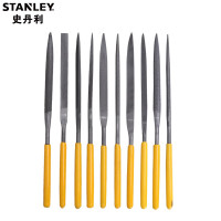 史丹利(STANLEY)10件套什锦钢锉组套锉刀套装4x160mm 22-525-23