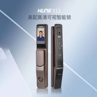 科裕X12高清可视智能锁防盗智能门锁大门密码指纹锁电子锁
