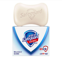 舒肤佳纯白清香型香皂115克 洗手洁面沐浴 男女士通用纯白清香清洁肥皂家庭装 72块整箱装