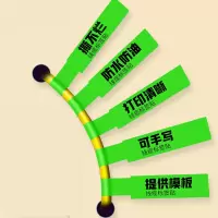 欣码(Sinmark) 网络布线不干胶A4网线标签贴纸防水 通信机房线缆标签纸 P型 手写/激光打印 绿色