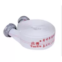 沱雨 8-65-25有衬里消防水带+接扣 一盘装