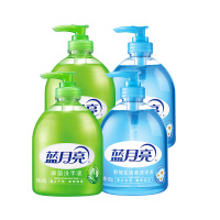 蓝月亮抑菌洗手液家用实惠套装芦荟洗手液500g*2 野菊花洗手液500g*2