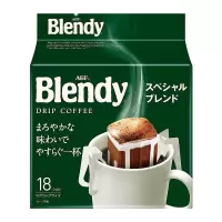 日本进口AGF挂耳咖啡7g*18袋 中度烘焙黑咖啡粉