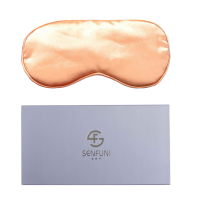 圣夫妮可调节真丝眼罩(香槟金)SFN-YZ05