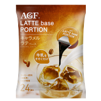 AGF咖啡液 焦糖口感 18g*24颗速溶浓缩咖啡液胶囊冷萃冰咖啡日本进口