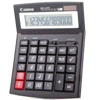 佳能WS-1210T 计算器屏幕角度可调计算器双电源计算器学生财务会计商务办公用大号计算器