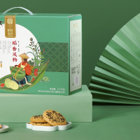 稻香村稻香风物(素)1170g粽子桃酥咸鸭蛋组合装端午礼盒
