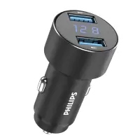 飞利浦 DLP4003B/93 一拖二双QC3.0车载充电器(单位:个)
