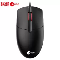 联想Lenovo/来酷MS103有线电脑鼠标光电感应人体工学设计USB接口笔记本台式机狄电脑通用款舒适握感
