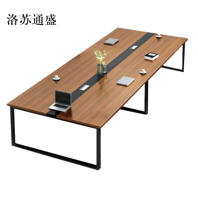 洛苏通盛会议桌长桌工作桌洽谈桌2米会议桌常规款[工厂现做 7天内发货]
