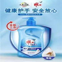 雕牌海盐洗手液500ml清香家用便携健康护手洗手液
