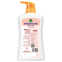 滴露清爽保湿沐浴露清甜水蜜桃香650g