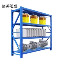 洛苏通盛承重300kg货架置物架钢制货架长200宽50高200CM常规款