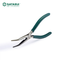 赫德世嘉(HEARDSGA)世达工具弯嘴电子尖嘴钳6寸70623