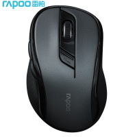 雷柏(Rapoo) M500W 无线蓝牙鼠标 办公鼠标 便携鼠标 充电鼠标 多模鼠标 支持Qi无线充电 黑色