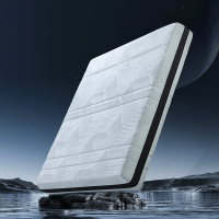 8HSLEEP小金刚超大口径弹簧舒脊乳胶床垫 软硬双面独袋弹簧床垫子