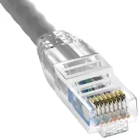 普联(TP-LINK)超五类千兆网线5米网络连接线 工程家用光纤线 电脑宽带监控非屏蔽8芯双绞成品跳线EC5e-5(灰)