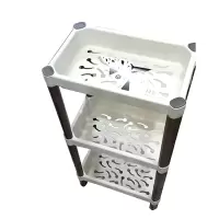 苏宁宜品推荐货三层置物架长36x宽23X高70cm