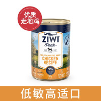 ziwi滋益巅峰无谷鸡肉狗罐头390g*4罐