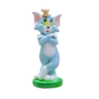卡通玻璃钢动物装饰摆件 猫和老鼠 80*33*36CM