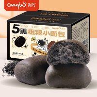 刻凡五黑粗粮小面包点心早餐饱腹解馋零食500g*1箱