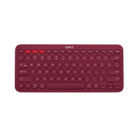 罗技(Logitech)K380 键盘 无线蓝牙键盘红色