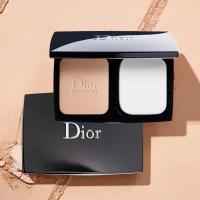 迪奥Dior全新凝脂恒久粉饼010#9g(遮瑕控油 象牙白 细致毛孔 持久定妆 生日礼物送女友女生)