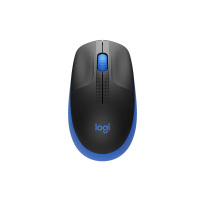 Logitech罗技无线办公鼠标M190(蓝色)