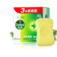 滴露 健康抑菌香皂松木清新115克*3