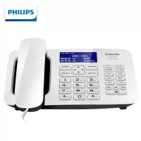 飞利浦(Philips)CORD495录音电话机 白色