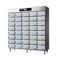 康宝 XDR600-GZC40 多格保洁柜 独立室消毒柜商用 不锈钢格子保洁柜